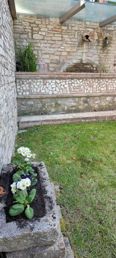 Hotel Domus Fontis Pescaia Spoleto Esterno foto